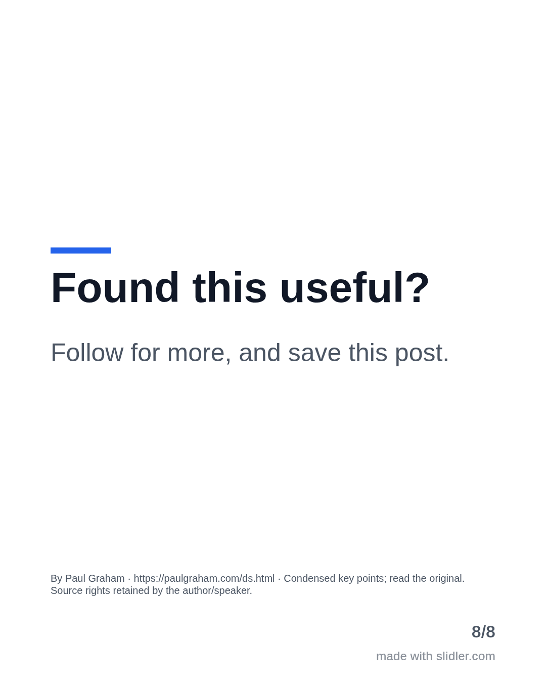 Found this useful? Follow for more, and save this post.