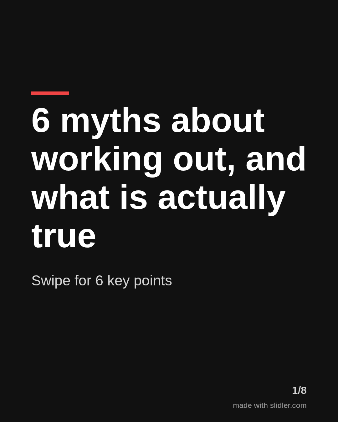 Myths vs facts LinkedIn carousel template